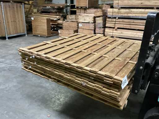 Sită de grădină cu molid impregnată - 180x180 cm (10x)