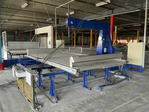 1987 Albrecht Bäumer KG IS/‘A’ Verticale schuimrubber snijmachine