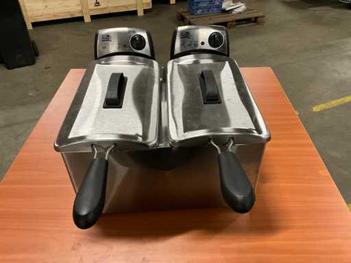 Fritel FR1355DUO 220volt Dubbele friteuse