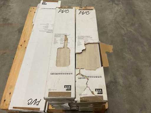 Karwei Primera Pack á 1,80m2 cu click în barbă de lemn PVC (8x)
