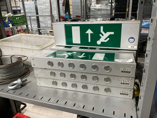 Luminaire combiné Van Lien Éclairage d’urgence (10x)