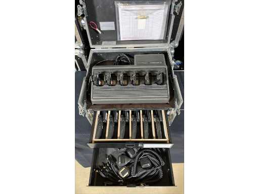 MOTOROLA - GP340 - Handradio's met accessoires (6x)