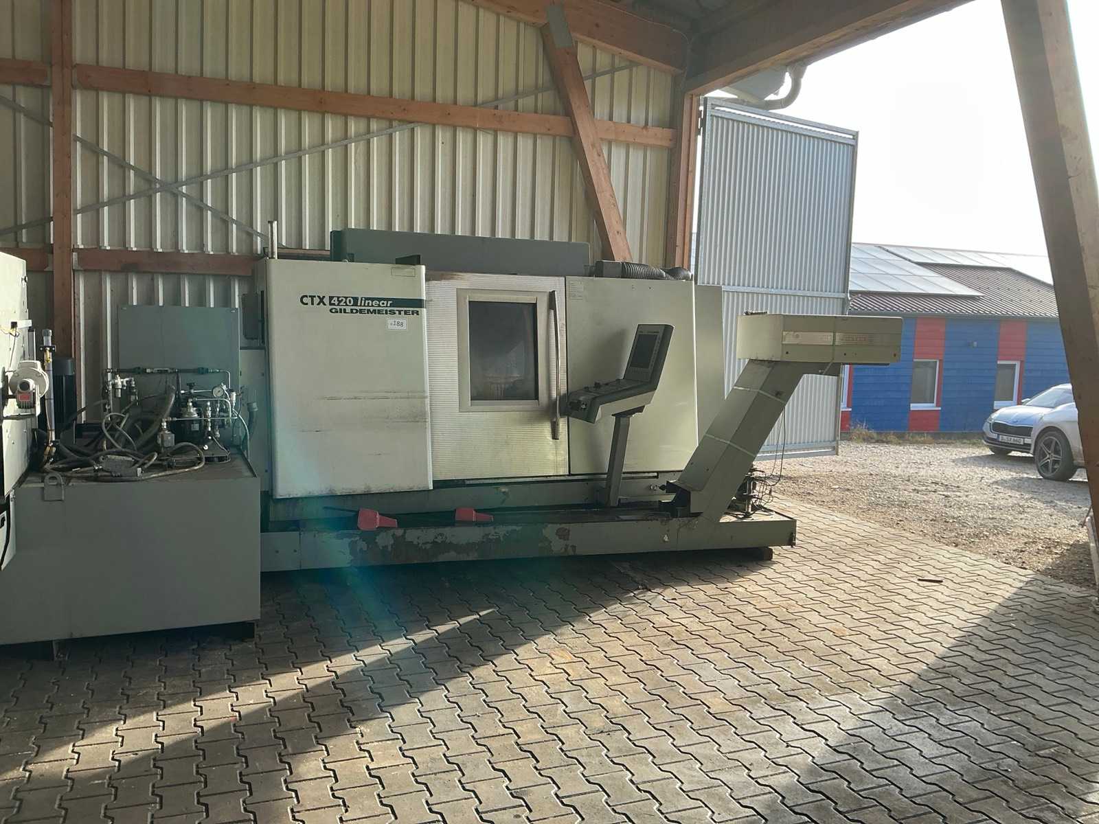 2007 GILDEMEISTER CTX 420 linear CNC lathe