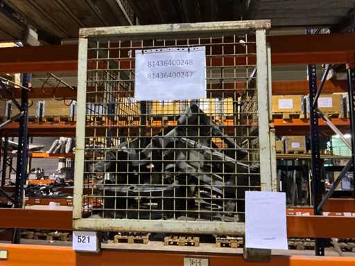 MAN Partij chassissteunen voor luchtbalgen