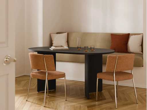 Table ovale en bois Toni, 160 x 90 cm - Westwing Collection