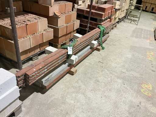 Lot of brick lintels of various sizes