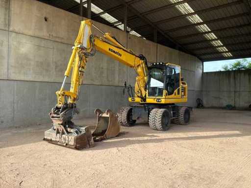 Komatsu PW 148 Radbagger