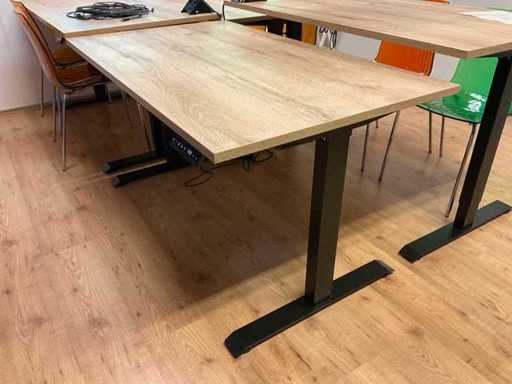 140x80cm elektrischer Sitz-Steh-Schreibtisch