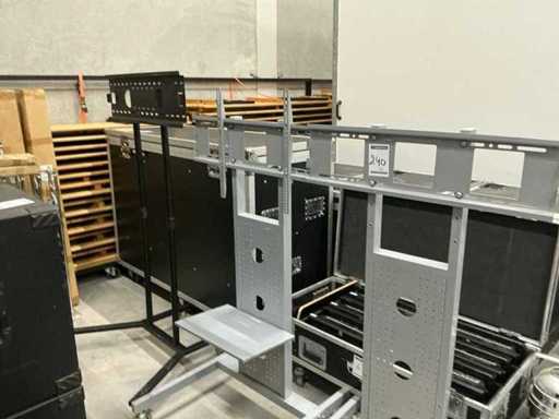 Mobiele televisie-standaard (3x)