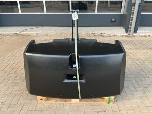 Front weight, "2500kg"