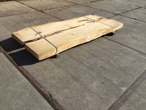 Boomstam Tafelblad Ceder 2450 x 1000 x 120 mm