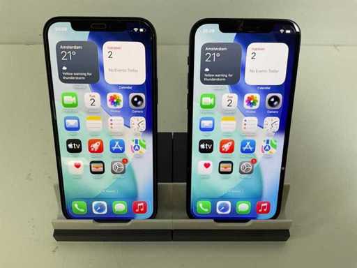 Apple iPhone 12 - 64GB - Nero (2x)
