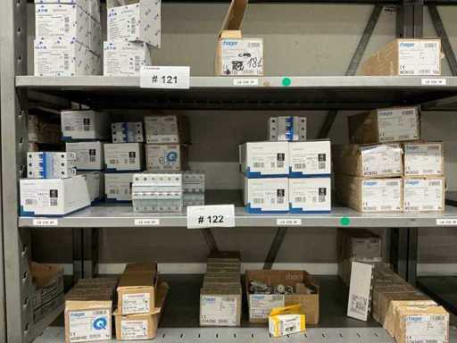 Verschillende stroomonderbrakers 3P