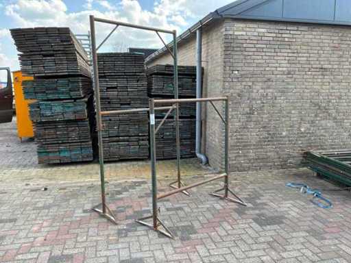 Verstellbarer Mauerwerks-Trestle 145-240CM (9x)