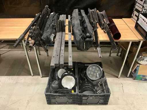 Diverse trepiede, bare în T și reflectoare