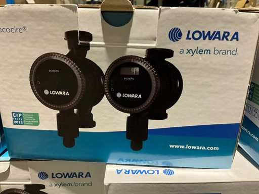 Lowara Ecocirc Basic 25-4/180 Circulation Pump (15x)