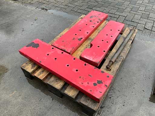 Schaufel-Gegengewicht (3x)