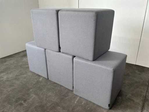 Lensvelt Pouf (5x)