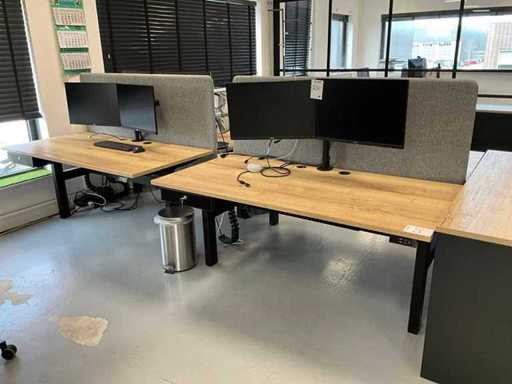 Duo zit/sta werkplek (2x)