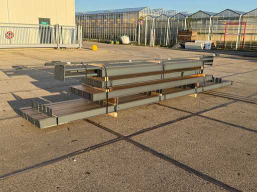 Afdak - Staalconstructie 6.50 x 30.00 meter (195m2)