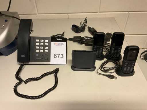 Healing, Poly Smart business phone, Rove Voip telefoon en DECT telefoons