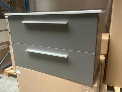 Meble łazienkowe Kame Gama 80cm Matt Grey
