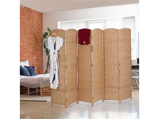 6-fold nature room divider