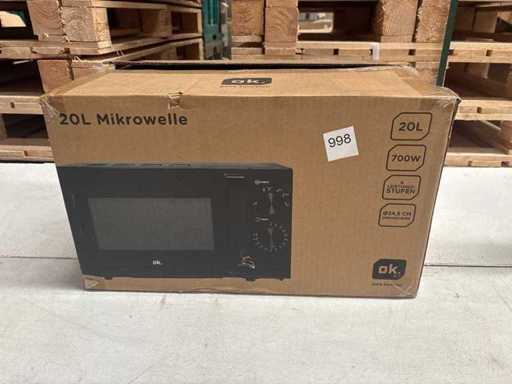 OK. OMW 2024-1 | Microunde – 700 W – capacitate 20 l