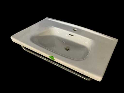 Laufen Keramikspüle 83x52 cm weiß