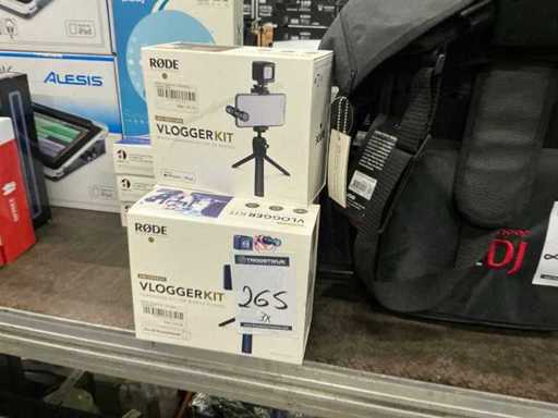 Røde Vloggerkit (3x)