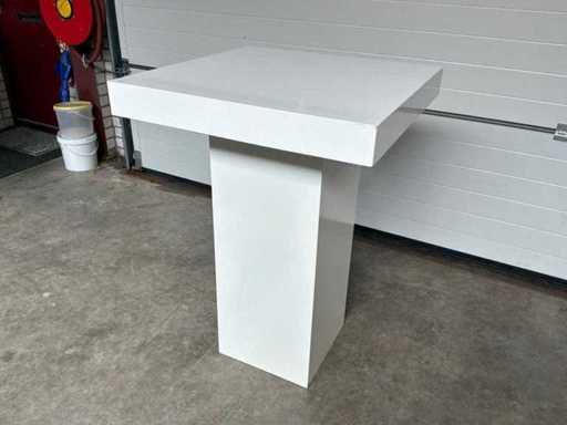 Bar table with LED lighting (10x)