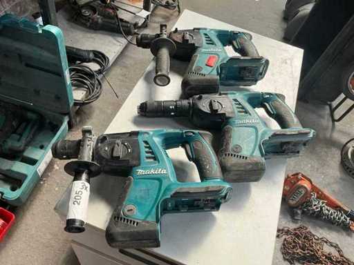 Makita BHR262T Drill (3x)