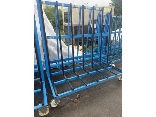 - Glass Transport Trolleys - - Window Frame Castors Glass Transport Trolleys Transport Trolleys