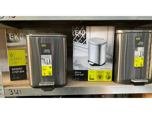 Bac à pédales Eko (2x)