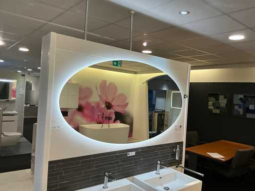 Detremmerie Duo Light 160cm ovaal Spiegel