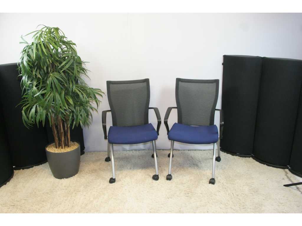 nestbare bezoekersstoel Comforto (8x)