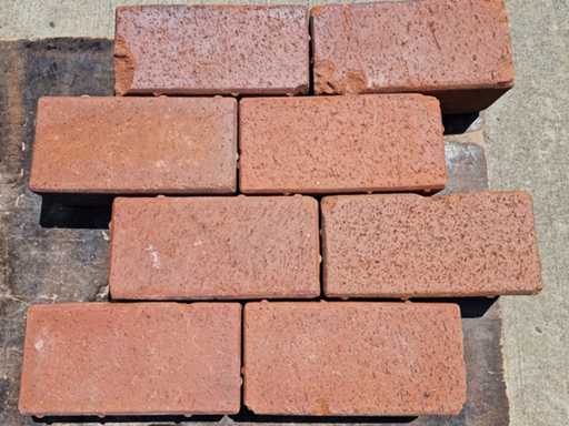 Briques cuites (env. 9m²)