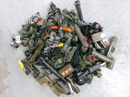 Headlamp, Flashlight Mix, partly defective (U3) (88x)