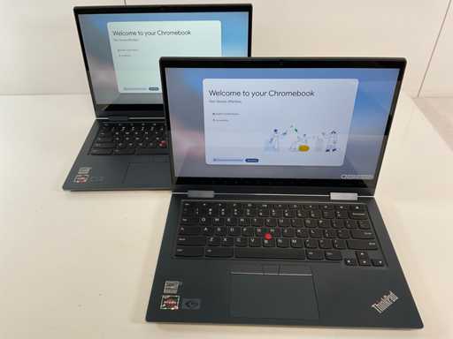 Lenovo ThinkPad C13 Yoga Gen 1 13.3", AMD Ryzen 5, 8 GB RAM, 128 GB SSD ChromeBook-uri (2x)