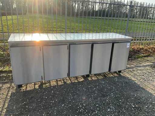 Tavolo da lavoro in acciaio inox