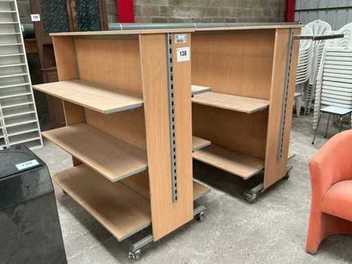Mobile shop furniture (2x)