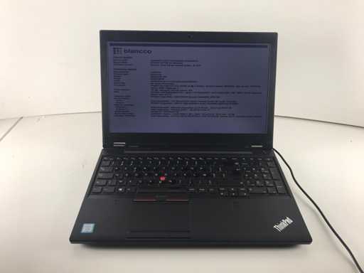 Lenovo Thinkpad P50 15.6", Xeon Quad Core, 16GB RAM, 256GB SSD Laptop