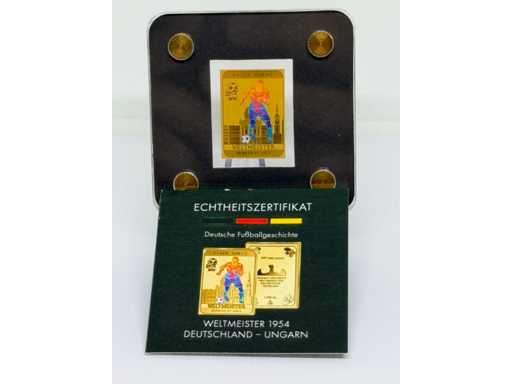 1/500 oz 999 Fine Gold Campion Mondial 1954 Berna