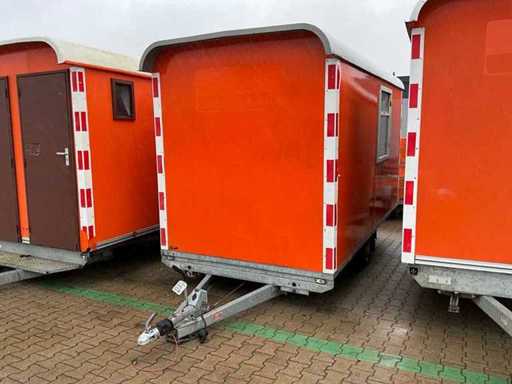 Remorque DBM Schaft de construction temporaire Henra De Boer 2016