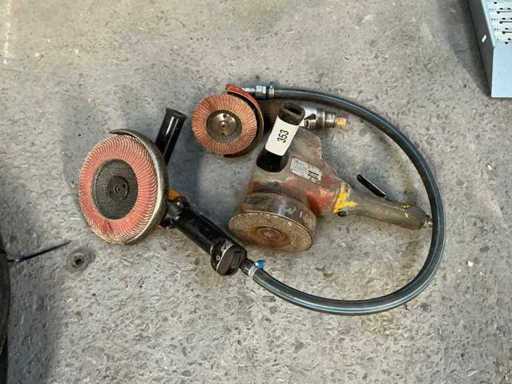 Meuleuse manuelle pneumatique (3x)