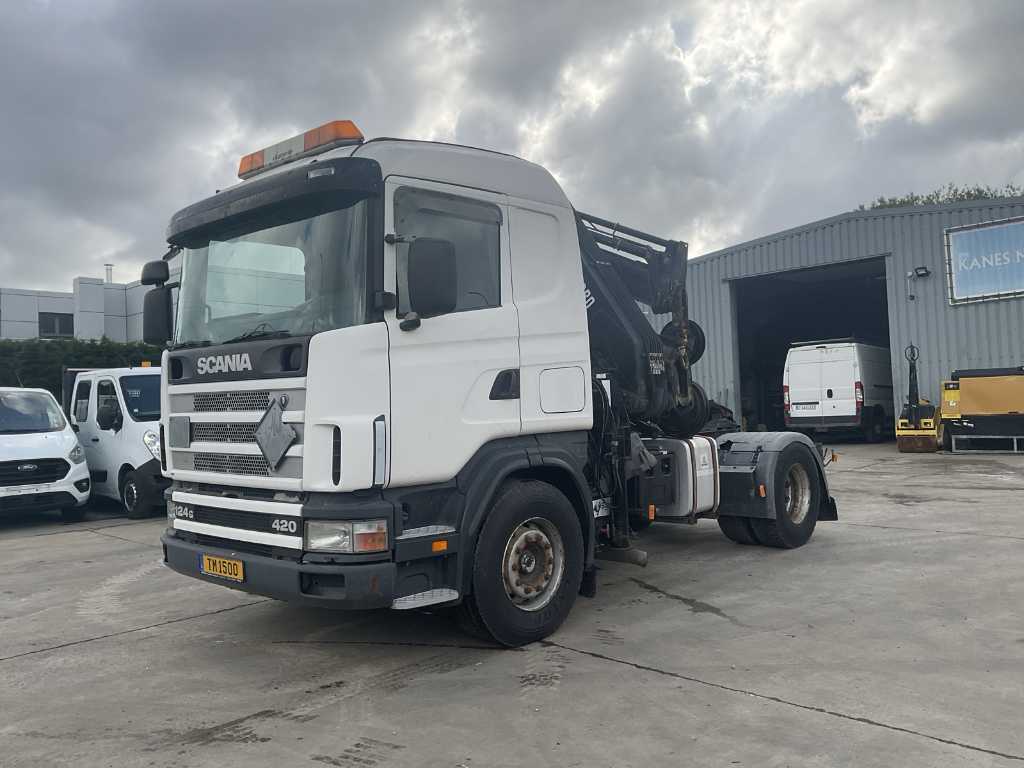 2002 Scania 124G 420 camion