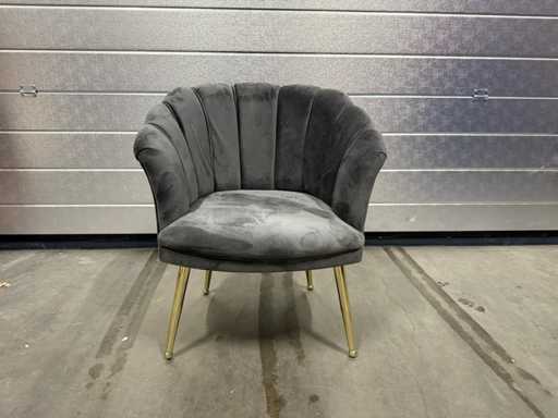 1 x fotoliu cu coaj? gri