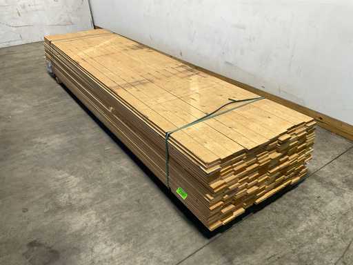 Fichtendiele Nut und Feder gehobelt 360x9,5x2 cm (150x)