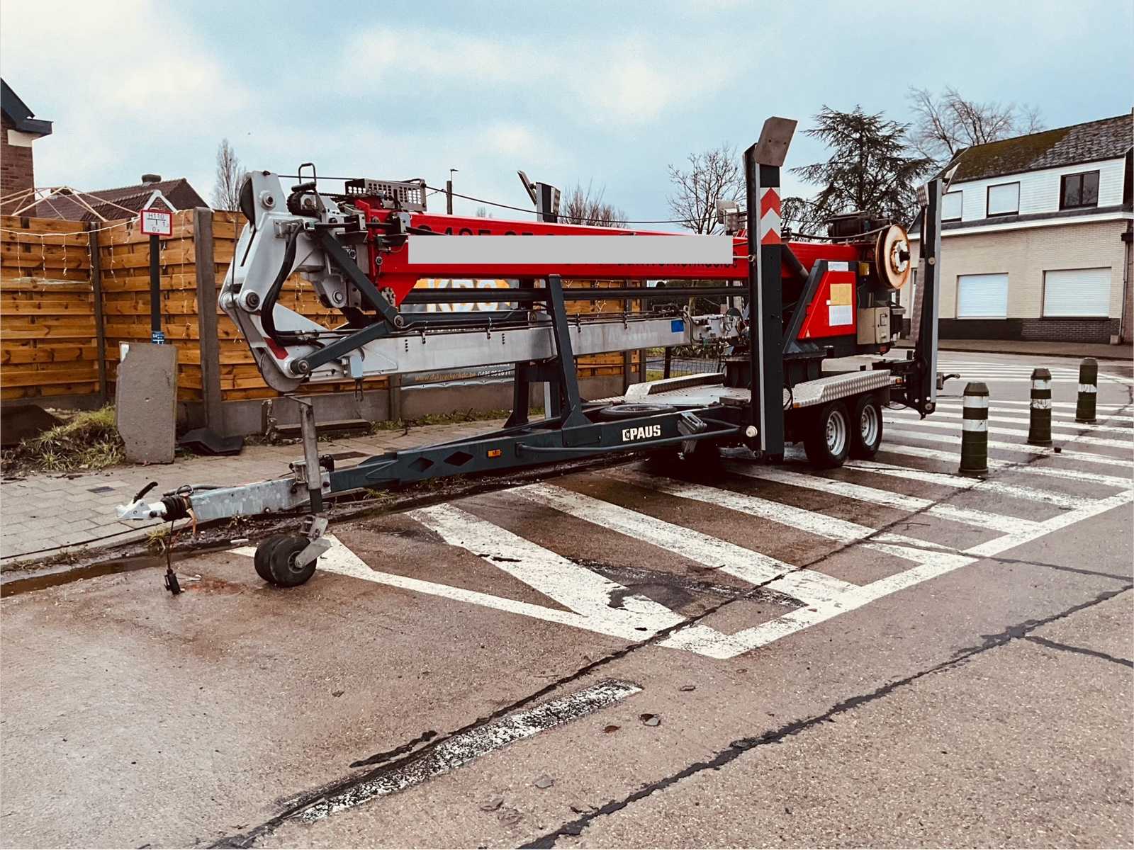 2009 POPE PTK 30 Trailer Crane