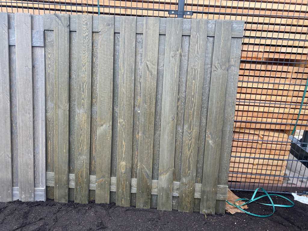 Fences Ebony color coated 180x180cm (14x)